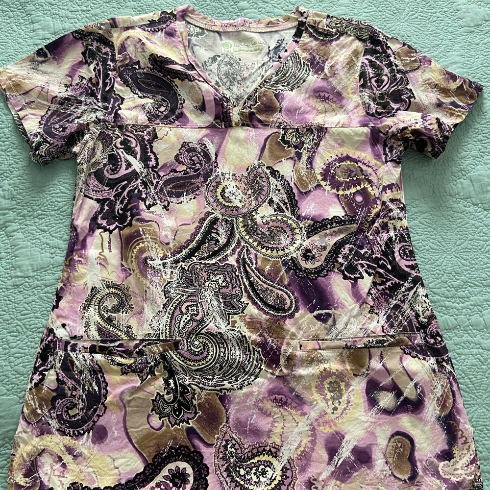 Bring It On Scrub Top